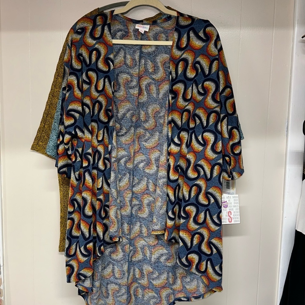 NWT LuLuRoe Bundle Lindsay Duster  Sz S 3 Cardigan inc